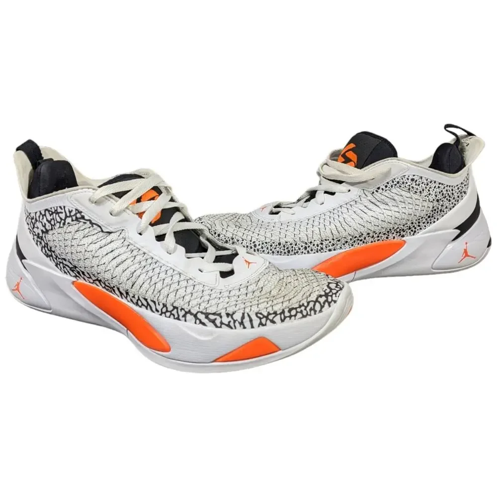 Air Jordan Luka 1 The Pitch Mens 12 White Orange Shoes DN1772-108 (NO INSERTS)